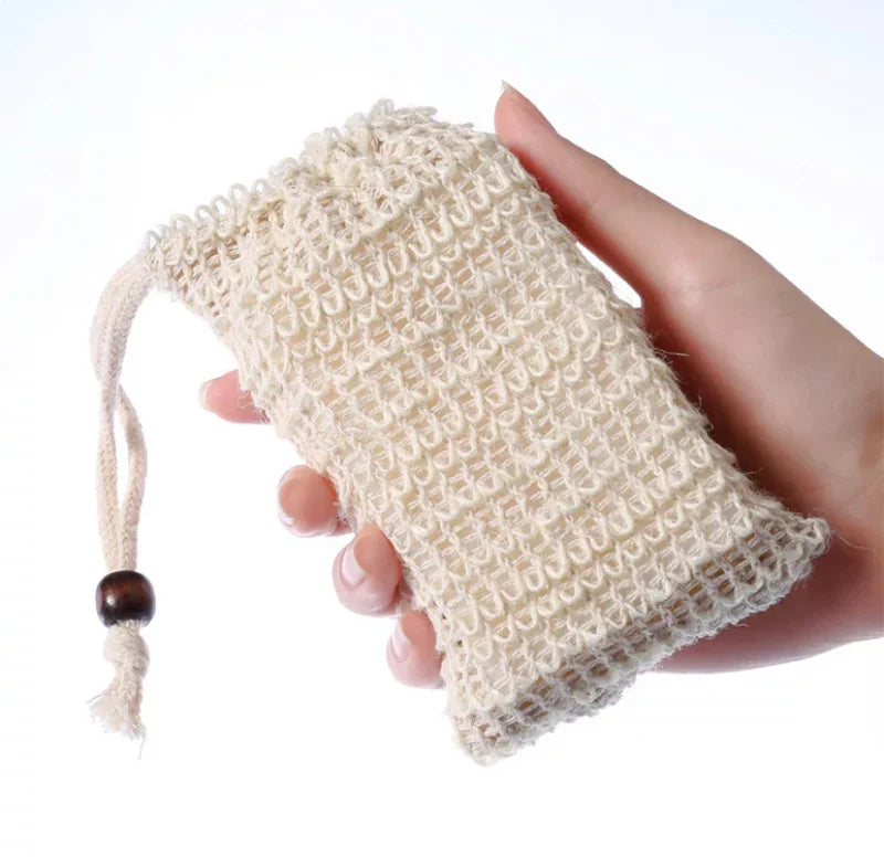 Sisal Soap Saver Pouch-Natural Plant-based